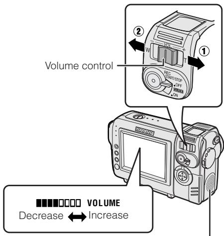 SHARP VL-NZ50S - Volume Control - 1