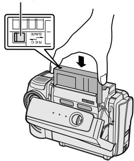SHARP VL-NZ50S - Inserting a Cassette - 2