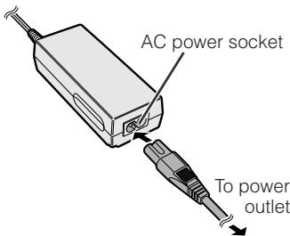 SHARP VL-NZ50S - Charging the Battery Pack - 1