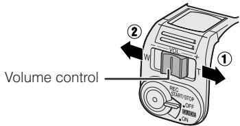 SHARP VL-NZ50S - Volume Control - 1