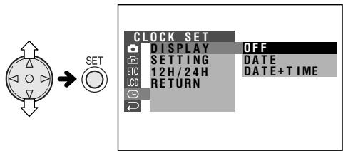 SHARP VL-NZ50S - Displaying the Date and Time of Recording - 1