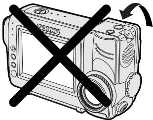 SHARP VL-NZ50S - Cautions: - 1
