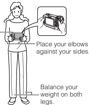 SHARP VL-NZ50S - Basic posture - 1