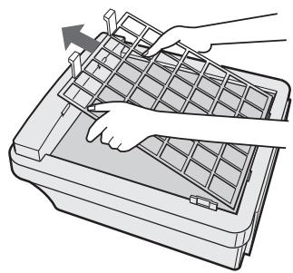 SHARP FU-W28E - Remove the filters - 3