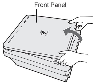SHARP FU-W28E - Remove the filters - 1