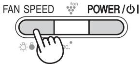 SHARP FU-W28E - Power ON/OFF Button - 1