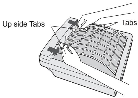 SHARP FU-W28E - Remove the filters - 2