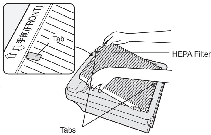 SHARP FU-W28E - Install the filters - 1