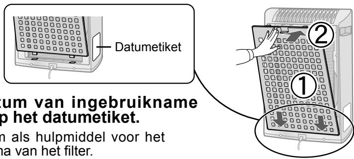 SHARP KC-930EU - Installer het filter - 2