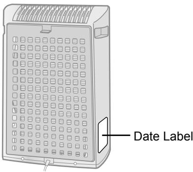 SHARP KC-930EU - REPLACING THE FILTER - 1