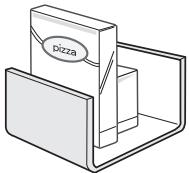 SHARP SJ-PT690R - Mozgathato polc - 2