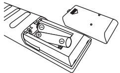 SHARP XL-DH20NH - Battery installation - 1