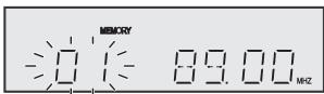 SHARP XL-DH20NH - ■ Memorising a station - 1