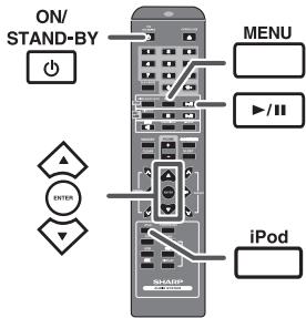 SHARP XL-DH20NH - To remove iPod adaptor - 3