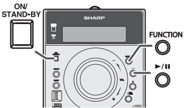 SHARP XL-DH350NH - To remove iPod adaptor - 2