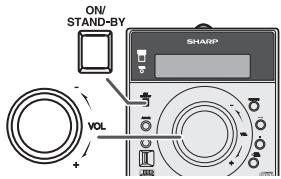 SHARP XL-DH350NH - Test of the remote control - 2