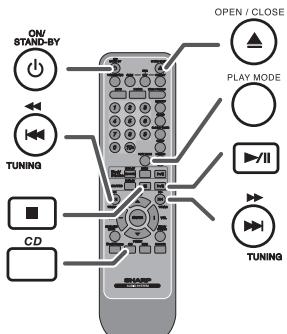 SHARP XL-DH360PH - Various iPod functions - 2