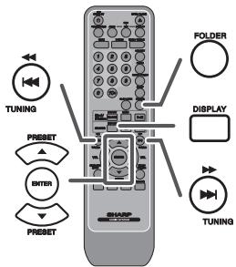 SHARP XL-DH360PH - About folder playback order - 2