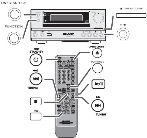 SHARP XL-HF200PH(S) - Various iPod functions - 1