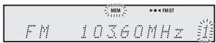 SHARP XL-HF200PHS - ■ Memorising a station - 1