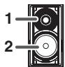 SHARP XL-HF200PHS - Speaker system - 1