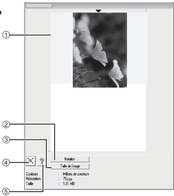 ① ② ③ ④ Couleurs Résolution Taille Rotation Taille de l'image : Milliers de couleurs: : 75opp : 1,91 MB