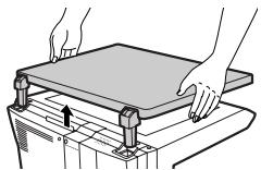 SHARP AL-2021 - Mise en place d'un original de grande taille (AL-2021) - 1