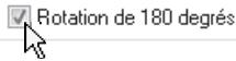 SHARP AL-2021 - Cochez la case "Rotation de 180 degrés". - 2
