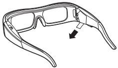 SHARP AN-3DG10A - Before Using the 3D Glasses - 1