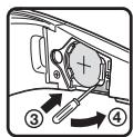 SHARP AN-3DG10A - Replacing the Battery - 3