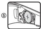 SHARP AN-3DG10A - Replacing the Battery - 4