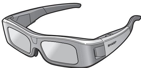 SHARP AN-3DG10A - 3D GLASSES FOR SHARP 3D AQUOS OPERATION MANUAL - 1