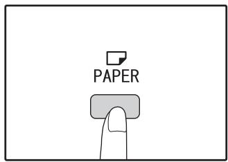 SHARP AR-5620D - Use the [PAPER SELECT] key (  ) to select the paper tray with the desired paper size. - 1