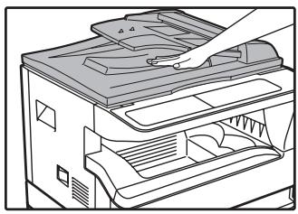 SHARP AR-5620D - Copying books or originals with folds or creases - 1