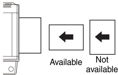 SHARP AR-5620D - Important points when inserting paper in the bypass tray - 1