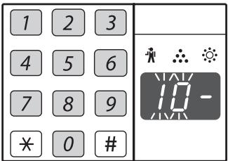 SHARP AR-5620D - Enter the program number with the numeric keys. - 1
