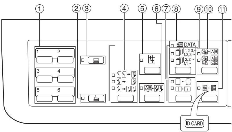 SHARP AR-5620D - OPERATION PANEL - 2