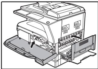 SHARP AR-5620D - Close the front cover and side cover. - 1