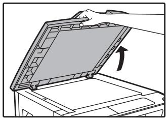 SHARP AR-5620D - Open the document cover/SPF/RSPF, and place the original. - 1