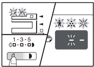 SHARP AR-5620D - Hold down the [Light] key (  ) until the alarm indicators ( 气, 气, 气, 气, 气, 气, 气, 气, 气, 气, 气, 气, 气, 气, 气, 气, 气, 气, 气, 气, 气, 8V ) blink. - 1