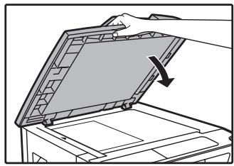 SHARP AR-5620D - Close the document cover/SPF/RSPF. - 1