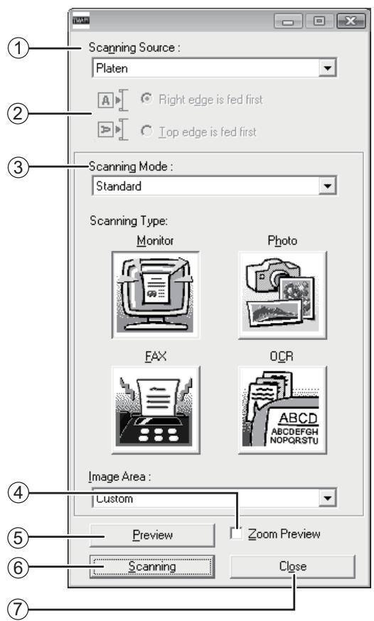 SHARP AR-5620D - Set-up screen - 1