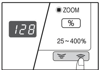 SHARP AR-5620D - Use the [PRESET RATIO] selector keys (,) and [Zoom] keys ( ） to select the desired copy ratio. - 2