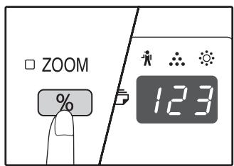 SHARP AR-5620D - SELECTING THE VERTICAL AND HORIZONTAL COPY RATIOS SEPARATELY (XY ZOOM Copying) - 6