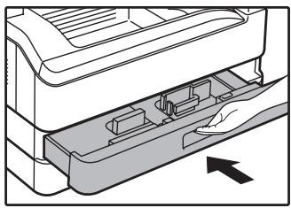 SHARP AR-5620D - Close the upper paper tray. - 1