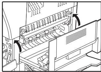 SHARP AR-5620D - Lift the fusing unit release levers, to return them to their operating positions. - 1