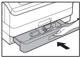 SHARP AR-5620D - Close the lower paper tray. - 1