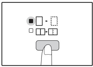 SHARP AR-5620D - Press the [ERASE] key (□·/□·) to select the desired erase mode. - 1