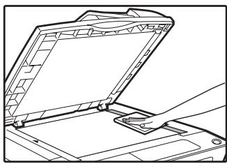 SHARP AR-5620D - CLEANING THE DOCUMENT GLASS AND SPF/RSPF/DOCUMENT COVER - 3