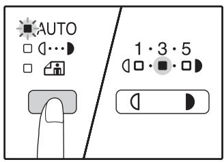 SHARP AR-5620D - Hold down the [AUTO/TEXT/PHOTO] key (AUTO /... /...) until the AUTO indicator (AUTO) blinks. - 1